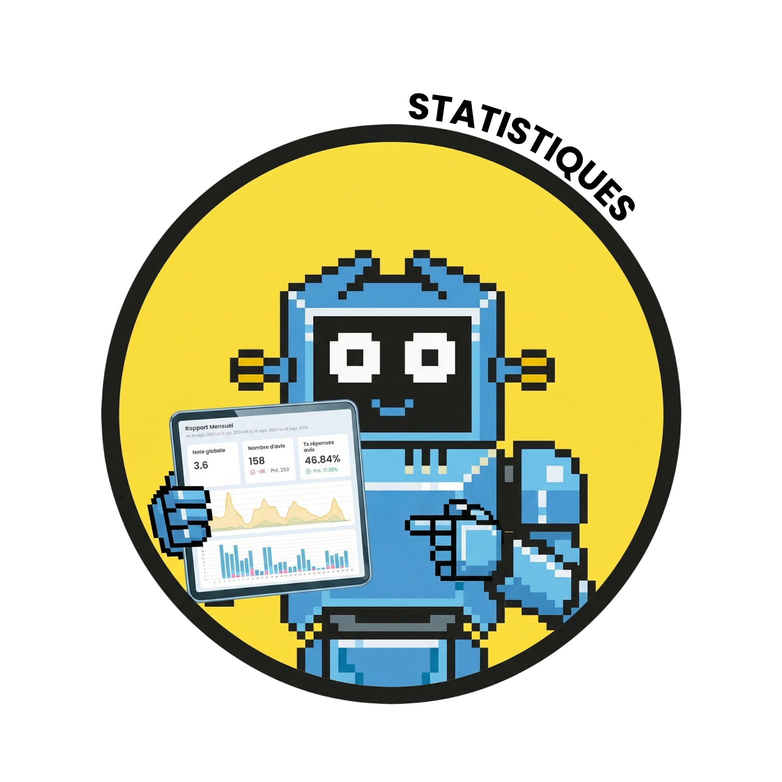 robot statistiques