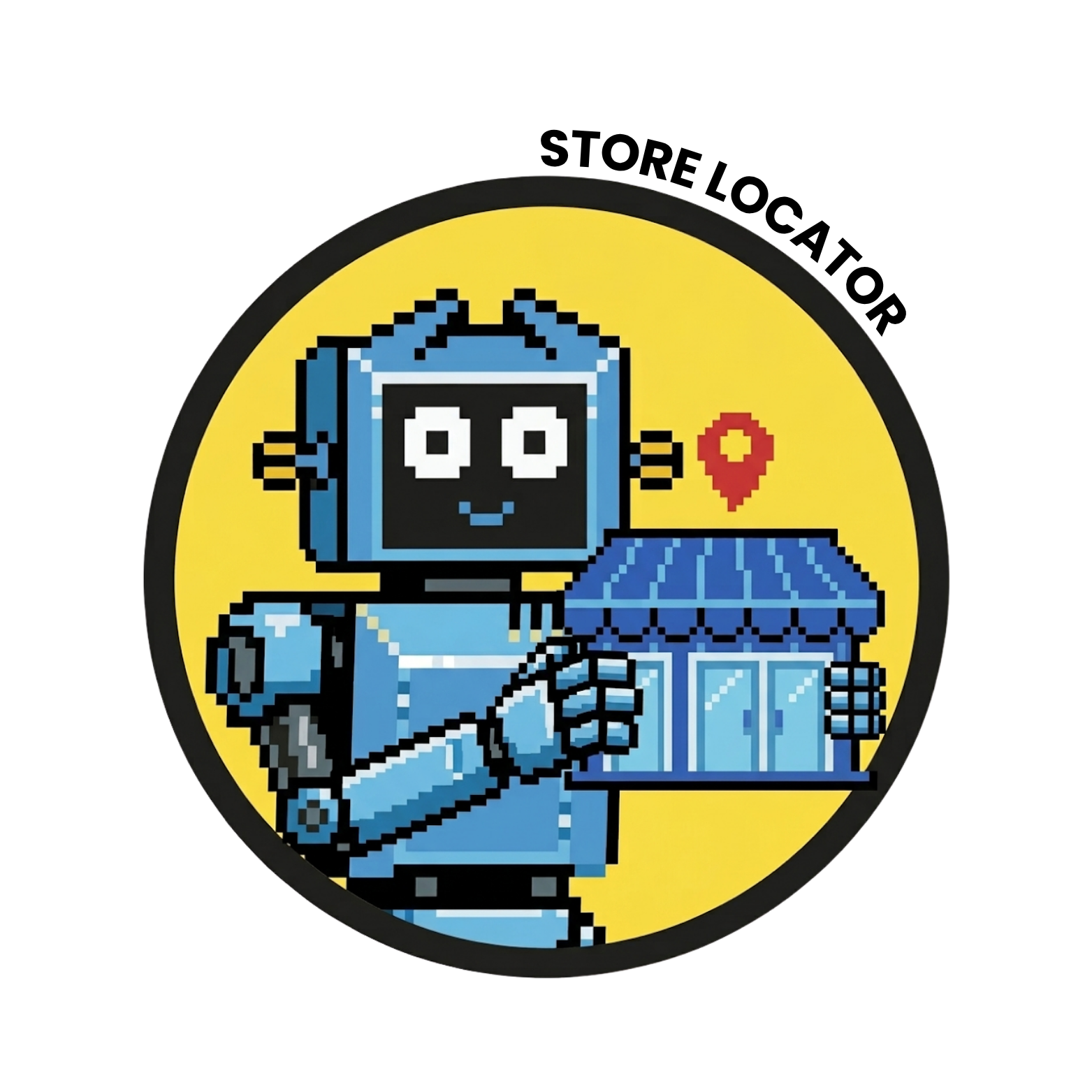 robot store locator